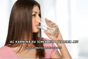 Aç Karnına Su İçmek Kilo Verdirir mi?